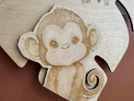 Kraamcadeau tip jungle thema