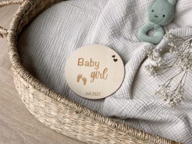 Zwangerschapsaankondiging | Babygirl