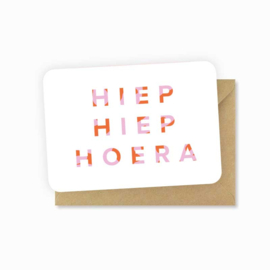 Ansichtkaart || HOERA