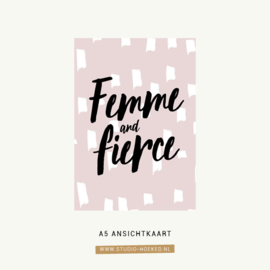 Kaart Femme and Fierce | A5