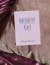LIMITED EDITION || Ansichtkaart || Birthday girl