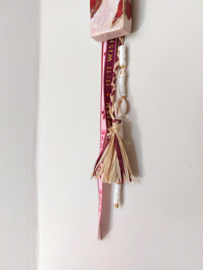 Keramiek kruis  - wandhanger