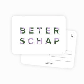 Ansichtkaart || BETERSCHAP