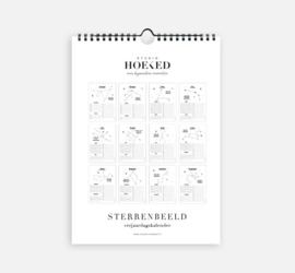 Verjaardagskalender - Sterrenbeelden