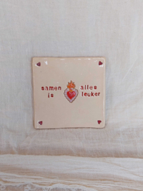 Tegeltje - Samen