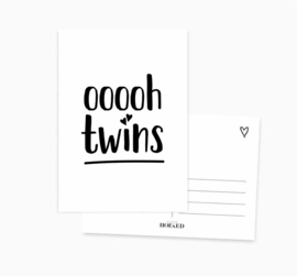 Ansichtkaart || Twins
