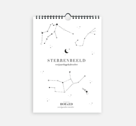 Verjaardagskalender - Sterrenbeelden