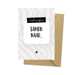 Cadeaubon - Samen naar...