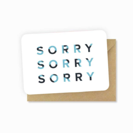 Ansichtkaart || SORRY