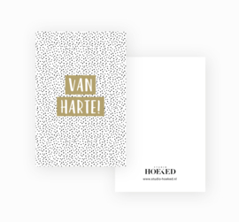 Minikaartje - van harte