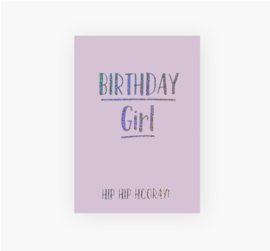 LIMITED EDITION || Ansichtkaart || Birthday girl