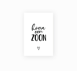 Minikaartje - Zoon