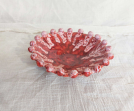 Schaaltje keramiek - Rood/Roze
