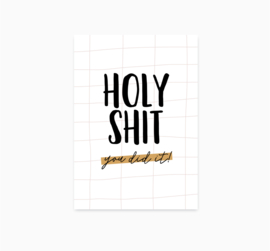 Ansichtkaart || Holy Shit || A6
