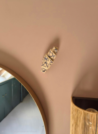 Wandhanger Croissant - Bloemen