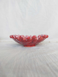 Schaaltje keramiek - Rood/Roze