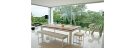 Fusion Table Powder Wallnut 7ft