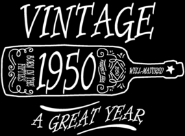 1950 Vintage year