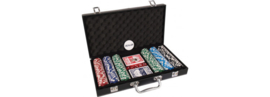 Pokerset Leather Case 300
