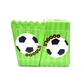 Voetbal popcorndoos