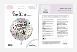 Feestje folieballon