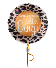 Gefeliciteerd folie ballon