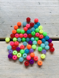 Neon 6 mm 25 stuks