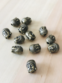 messingkleur  1 Buddha 9 mm hoog