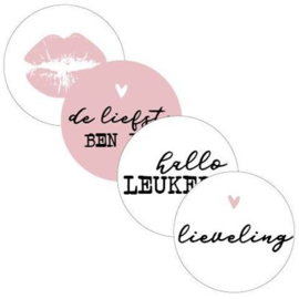 4x LIEF MIX SLUITSTICKER