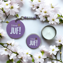 Paars lieve juf pakket