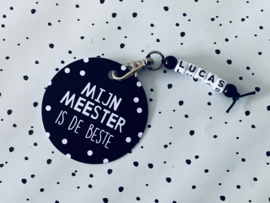 Sleutelhanger met label