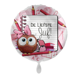 Liefste juf folieballon