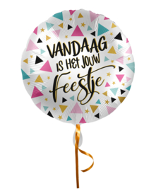 Feestje folieballon