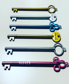 Key pins (can with name)
