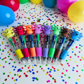 Mix 4 Kleuren Pennen Traktatie – Kant-en-klaar! 🎉