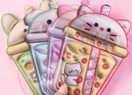 🧋 Gevulde Bubble Tea Traktatie Zakjes – Kant-en-klaar