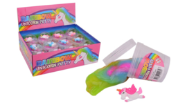 Multikleur Putty met Eenhoorn