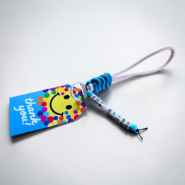 Sleutelhanger met cadeaulabel