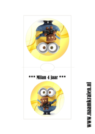 Knijpfruit wikkel MINION