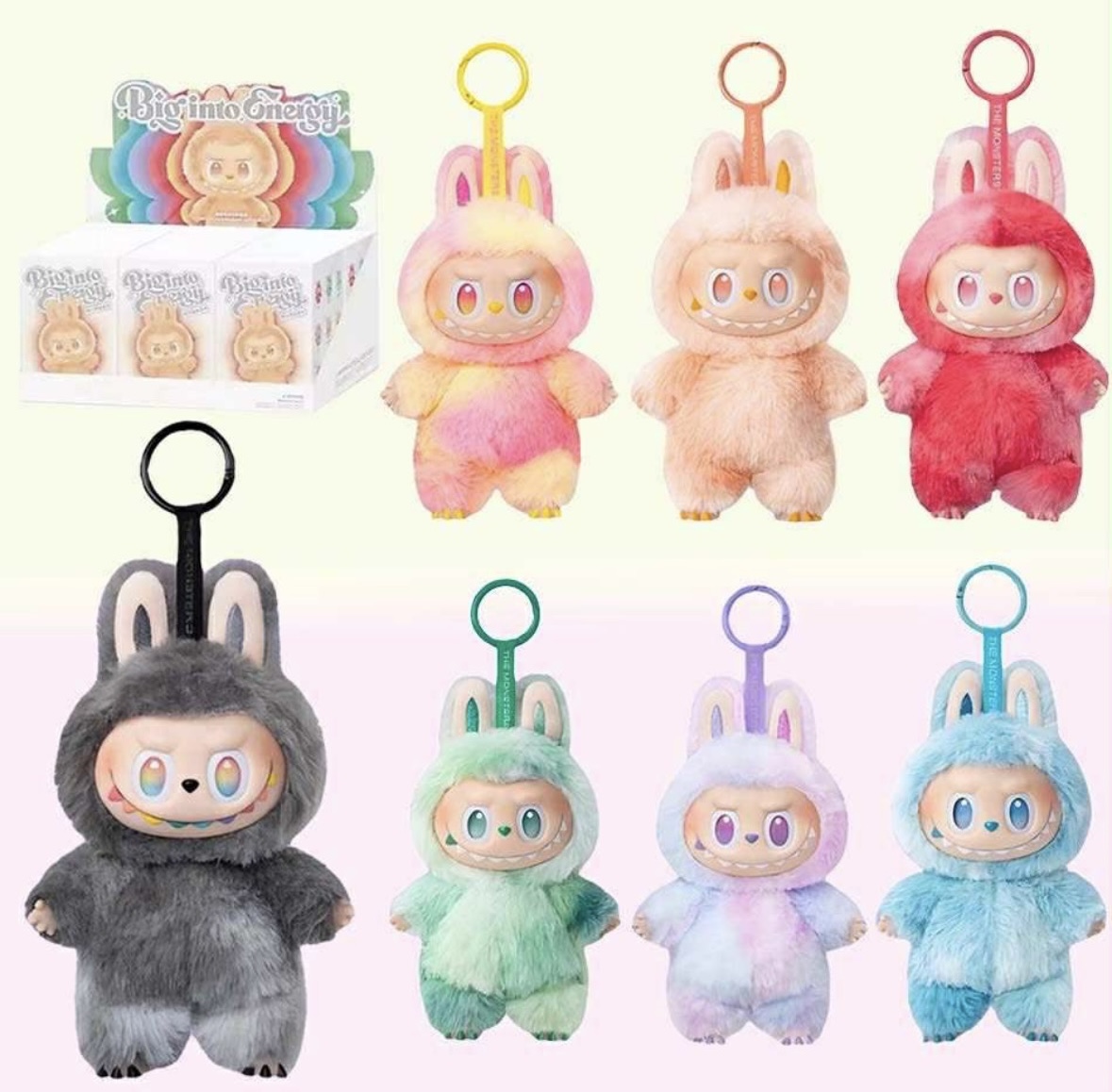 Labubu/Lafufu met Big Into Energy blind box