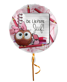 Liefste juf folieballon