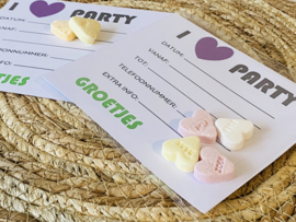 Uitnodiging I LOVE PARTY