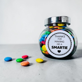 SNOEPPOTJE Thanks for making me a SMARTIE