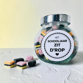 SNOEPPOTJE Het schooljaar zit D’ROP
