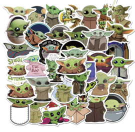 Baby yoda sticker