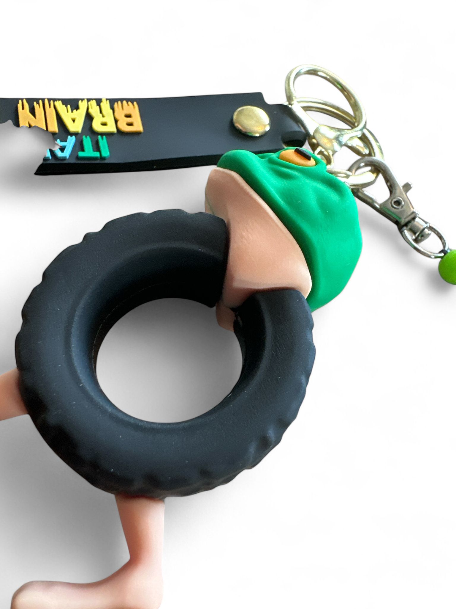 grote Boneca Ambalabu Italian Brainrot met GRATIS naamsleutelhanger