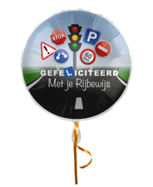 Rijbewijs folieballon