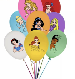 10x prinsessen ballonnen