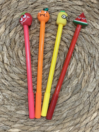 Fruit pen (kan met naam)