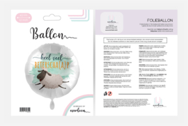 Beterschap folieballon